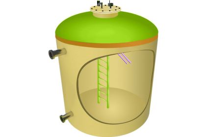 Химстойкие вертикальные емкости