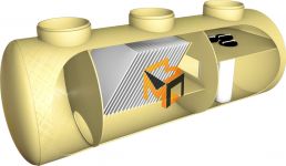 Емкость М3Пласт Ливневая канализация 25-2000